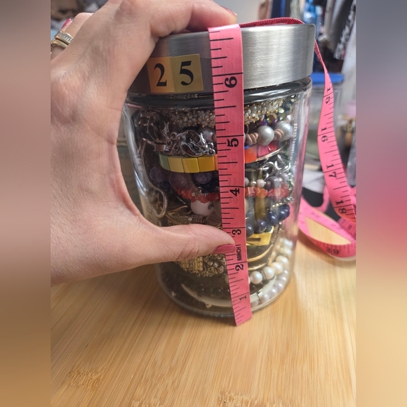 Mystery (Bracelets Only) Large Jewelry Glass Jar #25 - Picture 6 of 6
